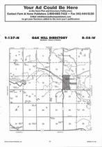 Oak Hill Township, Kathryn, Directory Map, Barnes County 2007